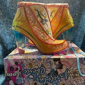 Irregular Choice Orkid Beauty Heeled Booties